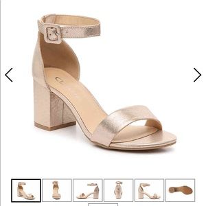 CL by Laundry Gold sandals